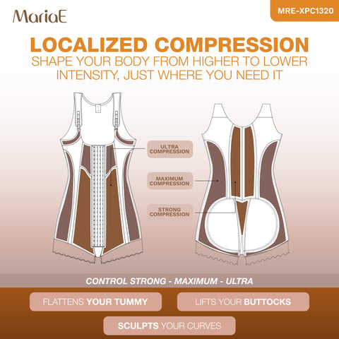 MARIAE - REF XPC1320 - Colombian Tummy Control Shapewear Bodysuit MARIAE - REF XPC1320 - Colombian Tummy Control Shapewear Bodysuit