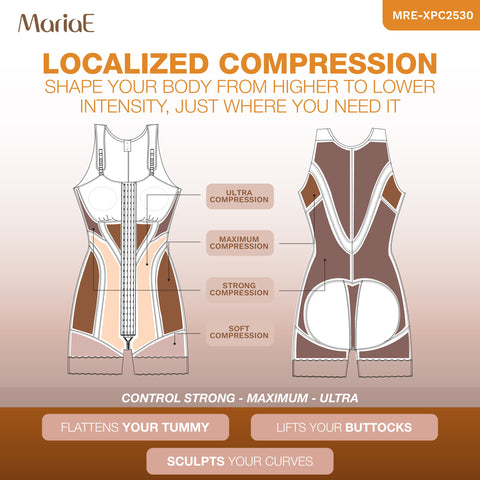 MARIAE XPC2530 Colombian Shapewear Bodysuit Tummy Control MARIAE XPC2530 Colombian Shapewear Bodysuit Tummy Control