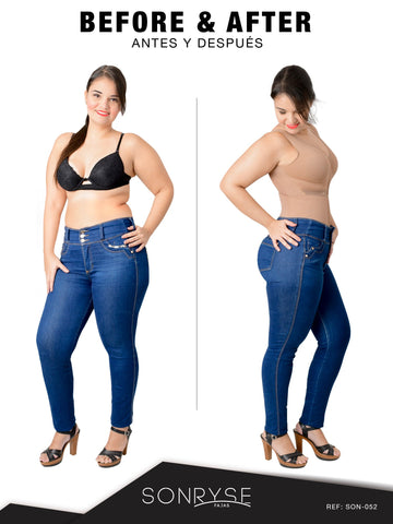 Fajas SONRYSE 052 | Colombian Full Body Shaper for Post Surgery with Built-in Bra | Butt Lifting Effect and Tummy Control - Pal Negocio Fajas SONRYSE 052 | Colombian Full Body Shaper for Post Surgery with Built-in Bra | Butt Lifting Effect and Tummy Control - Pal Negocio