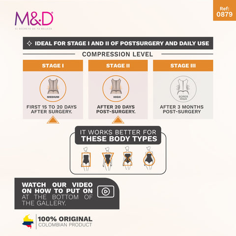 Fajas M&D 0879 Fajas M&D 0879