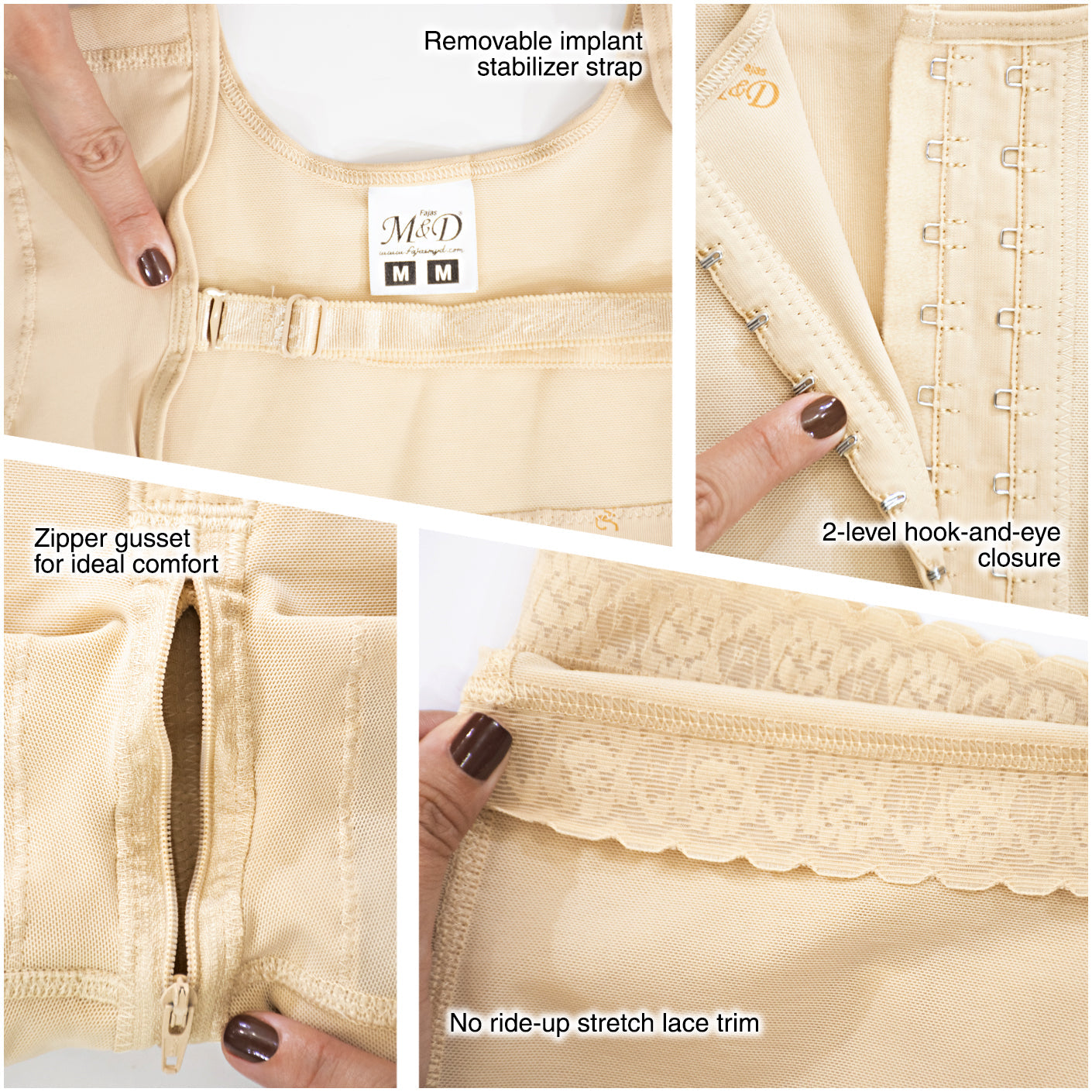 Fajas MYD 0074 Full Body Shapewear Bodysuit for Women / Powernet - Pal Negocio Fajas MYD 0074 Full Body Shapewear Bodysuit for Women / Powernet - Pal Negocio