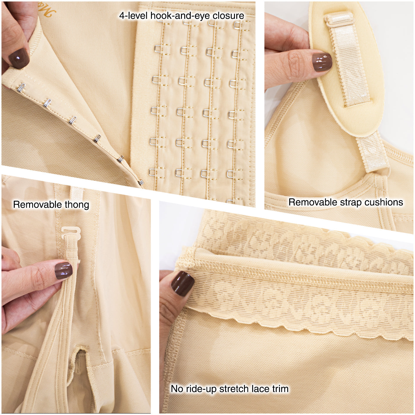 Fajas MYD 0080 Full Bodysuit Body Shaper for Women / Powernet - Pal Negocio Fajas MYD 0080 Full Bodysuit Body Shaper for Women / Powernet - Pal Negocio