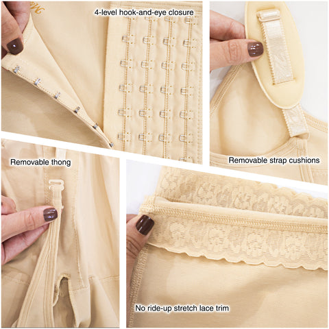 Fajas MYD 0080 Full Bodysuit Body Shaper for Women / Powernet - Pal Negocio Fajas MYD 0080 Full Bodysuit Body Shaper for Women / Powernet - Pal Negocio