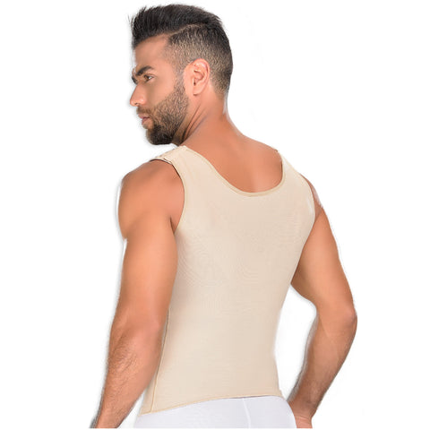 Fajas MYD 0060 Compression Vest Shirt Body Shaper for Men / Powernet - Pal Negocio Fajas MYD 0060 Compression Vest Shirt Body Shaper for Men / Powernet - Pal Negocio