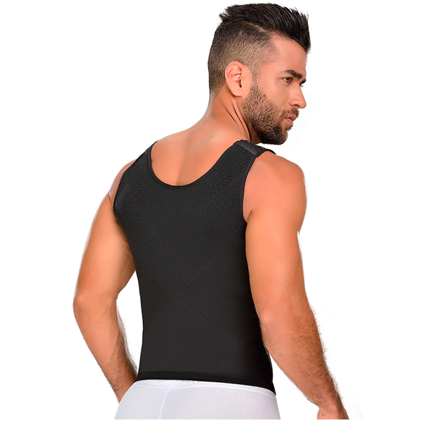 Fajas MYD 0760 Compression Shaper Shirts for Men / Powernet - Pal Negocio Fajas MYD 0760 Compression Shaper Shirts for Men / Powernet - Pal Negocio