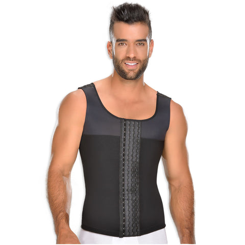 Fajas MYD 0060 Compression Vest Shirt Body Shaper for Men / Powernet - Pal Negocio Fajas MYD 0060 Compression Vest Shirt Body Shaper for Men / Powernet - Pal Negocio