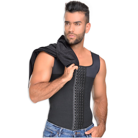 Fajas MYD 0060 Compression Vest Shirt Body Shaper for Men / Powernet - Pal Negocio Fajas MYD 0060 Compression Vest Shirt Body Shaper for Men / Powernet - Pal Negocio