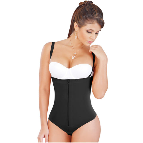 Fajas Salome 0212 | Strapless Thong Body Shaper | Everyday Use Tummy Control Shapewear Girdle for Dress - Pal Negocio Fajas Salome 0212 | Strapless Thong Body Shaper | Everyday Use Tummy Control Shapewear Girdle for Dress - Pal Negocio