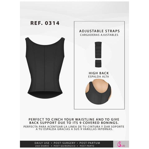 Fajas Salome 0314 | Waist Cincher Trainer Shapewear for women | Powernet - Pal Negocio Fajas Salome 0314 | Waist Cincher Trainer Shapewear for women | Powernet - Pal Negocio