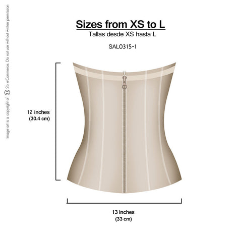 Fajas Salome 0315-1 | Waist Cincher Trainer for Women | Colombian Body Shaper for Daily Use | Powernet - Pal Negocio Fajas Salome 0315-1 | Waist Cincher Trainer for Women | Colombian Body Shaper for Daily Use | Powernet - Pal Negocio