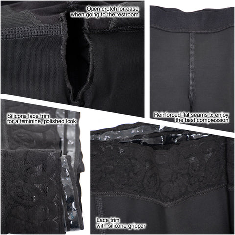 Fajas Salome 0321 | High Waist Compression Slimmer Butt Lifter Shapewear Shorts | Powernet - Pal Negocio Fajas Salome 0321 | High Waist Compression Slimmer Butt Lifter Shapewear Shorts | Powernet - Pal Negocio