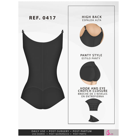 Fajas Salome 0417 | Open Bust Tummy Control Butt Lifter Shapewear for Women | Hiphugger Daily Use Body Shaper | Powernet - Pal Negocio Fajas Salome 0417 | Open Bust Tummy Control Butt Lifter Shapewear for Women | Hiphugger Daily Use Body Shaper | Powernet - Pal Negocio