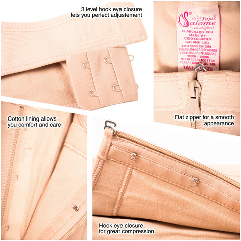 Fajas Salome 0419 | Butt Lifter Hiphugger Mid Thigh Body Shaper | Open Bust Tummy Control Shapewear for Women | Powernet - Pal Negocio Fajas Salome 0419 | Butt Lifter Hiphugger Mid Thigh Body Shaper | Open Bust Tummy Control Shapewear for Women | Powernet - Pal Negocio