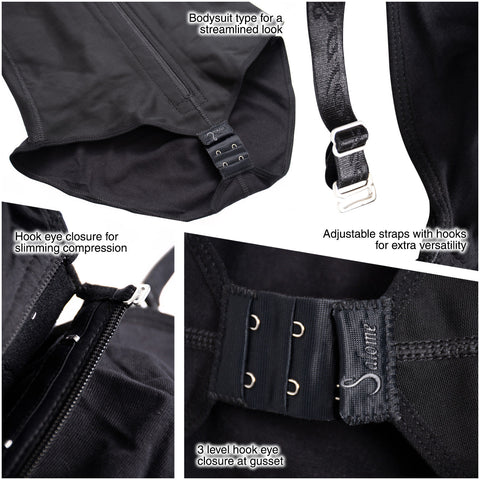 Fajas Salome 0420 | Hiphugger Body Shaper with Bra | Butt Lifter Tummy Control Shapewear for Women | Powernet - Pal Negocio Fajas Salome 0420 | Hiphugger Body Shaper with Bra | Butt Lifter Tummy Control Shapewear for Women | Powernet - Pal Negocio