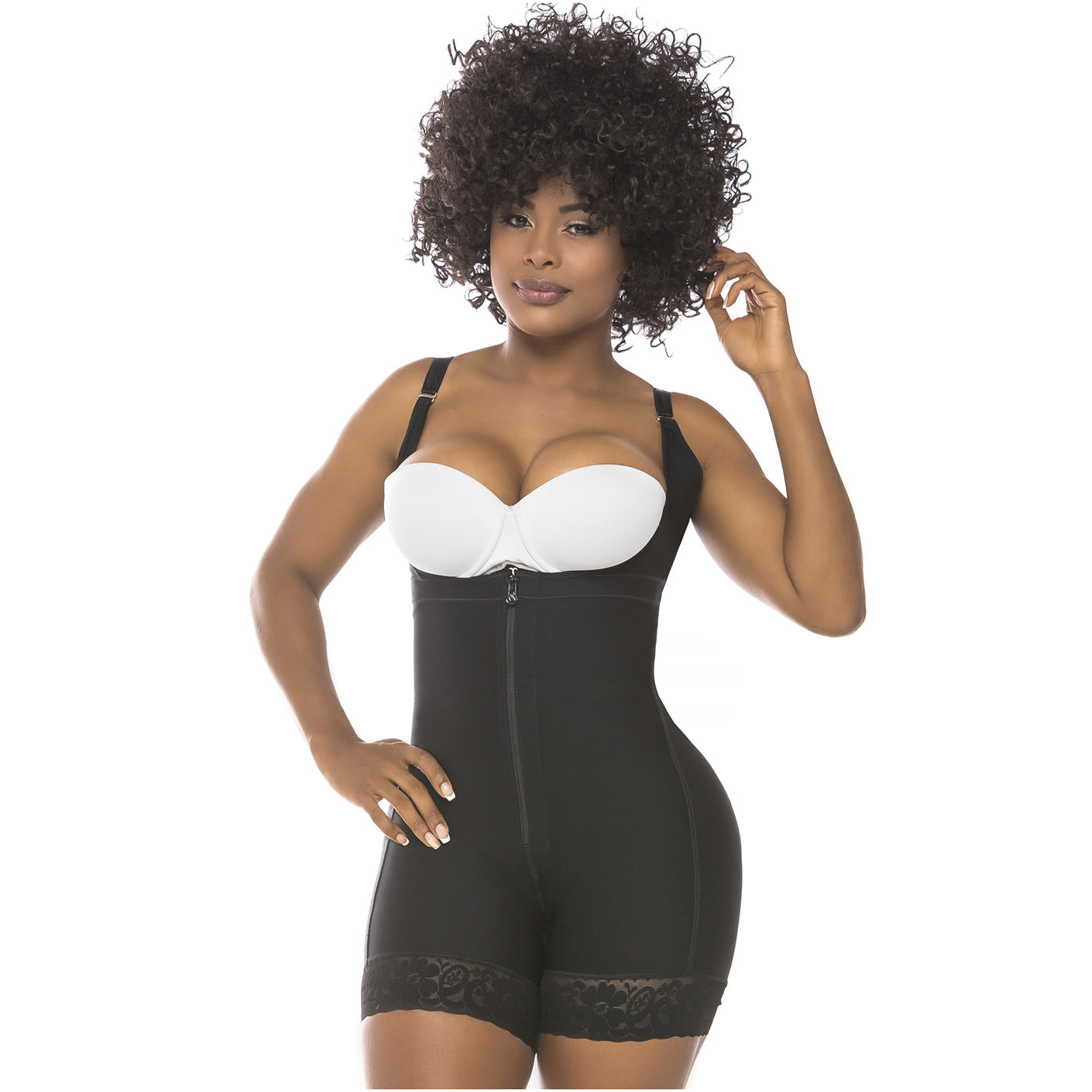 Fajas Salome 0216 | Open Bust Tummy Control Butt Lifter Shapewear | Daily Use & Postpartum Body Shaper for Women - Pal Negocio Fajas Salome 0216 | Open Bust Tummy Control Butt Lifter Shapewear | Daily Use & Postpartum Body Shaper for Women - Pal Negocio