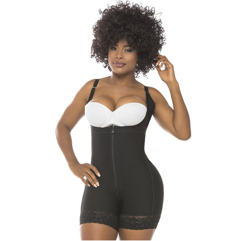 Fajas Salome 0216 | Open Bust Tummy Control Butt Lifter Shapewear | Daily Use & Postpartum Body Shaper for Women - Pal Negocio Fajas Salome 0216 | Open Bust Tummy Control Butt Lifter Shapewear | Daily Use & Postpartum Body Shaper for Women - Pal Negocio