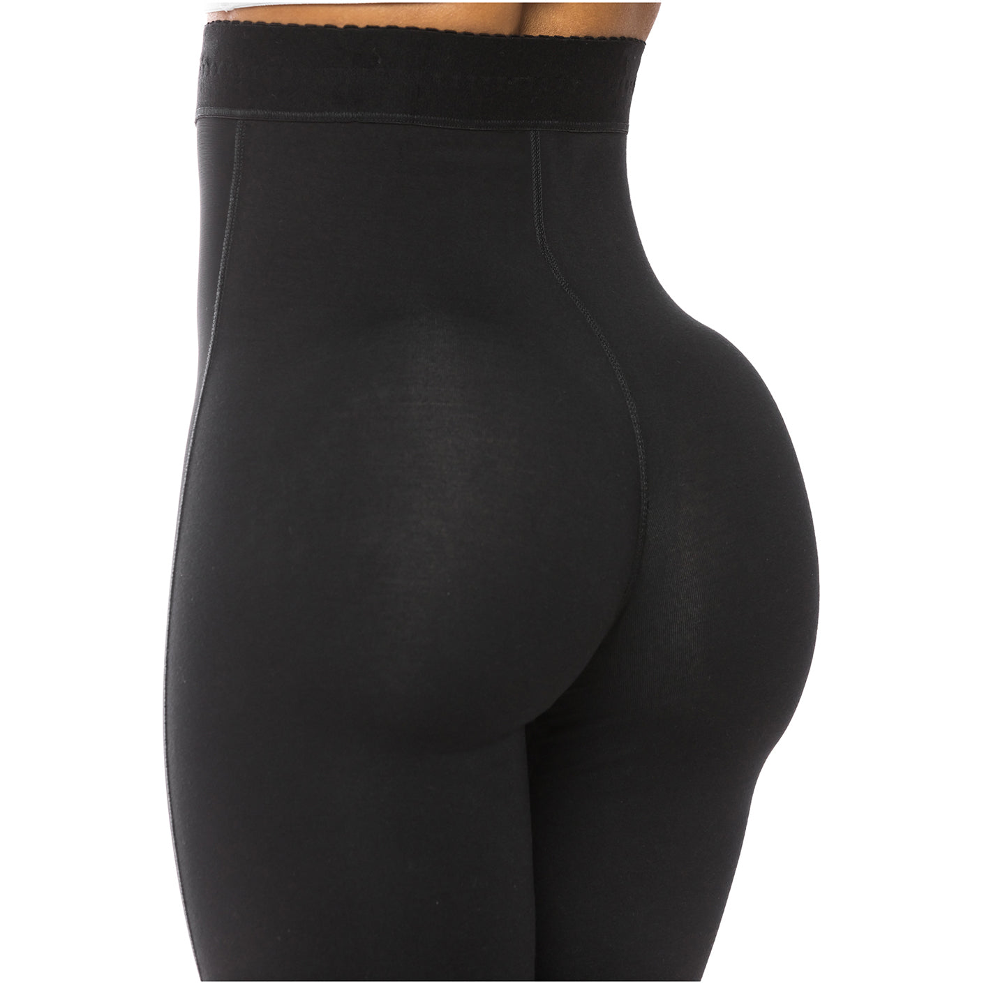 Fajas Salome 0219 | High Waist Compression Shorts for Women | Butt Lifter Capri Shapewear | Powernet - Pal Negocio Fajas Salome 0219 | High Waist Compression Shorts for Women | Butt Lifter Capri Shapewear | Powernet - Pal Negocio