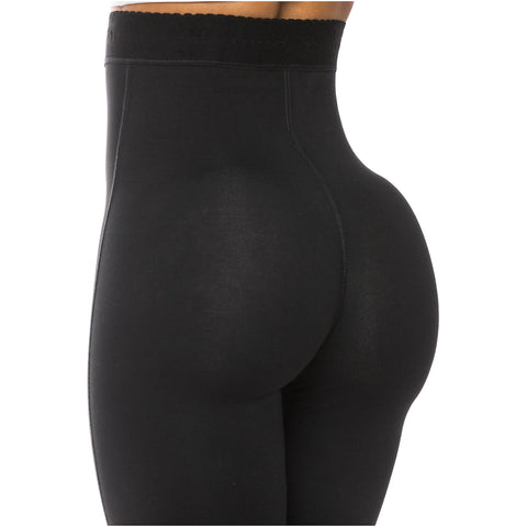 Fajas Salome 0219 | High Waist Compression Shorts for Women | Butt Lifter Capri Shapewear | Powernet - Pal Negocio Fajas Salome 0219 | High Waist Compression Shorts for Women | Butt Lifter Capri Shapewear | Powernet - Pal Negocio