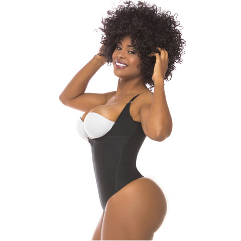Fajas Salome 0351 | Open Bust Thong Tummy Control Shapewear for Women | Powernet - Pal Negocio Fajas Salome 0351 | Open Bust Thong Tummy Control Shapewear for Women | Powernet - Pal Negocio