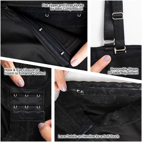 Fajas Salome 0412 | Strapless Butt Lifting Shapewear Girdle for Dresses | Daily Use Body Shaper - Pal Negocio Fajas Salome 0412 | Strapless Butt Lifting Shapewear Girdle for Dresses | Daily Use Body Shaper - Pal Negocio