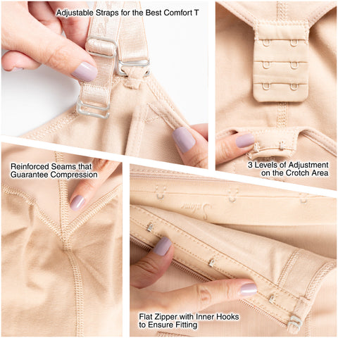 Fajas Salome 0417 | Open Bust Tummy Control Butt Lifter Shapewear for Women | Hiphugger Daily Use Body Shaper | Powernet - Pal Negocio Fajas Salome 0417 | Open Bust Tummy Control Butt Lifter Shapewear for Women | Hiphugger Daily Use Body Shaper | Powernet - Pal Negocio