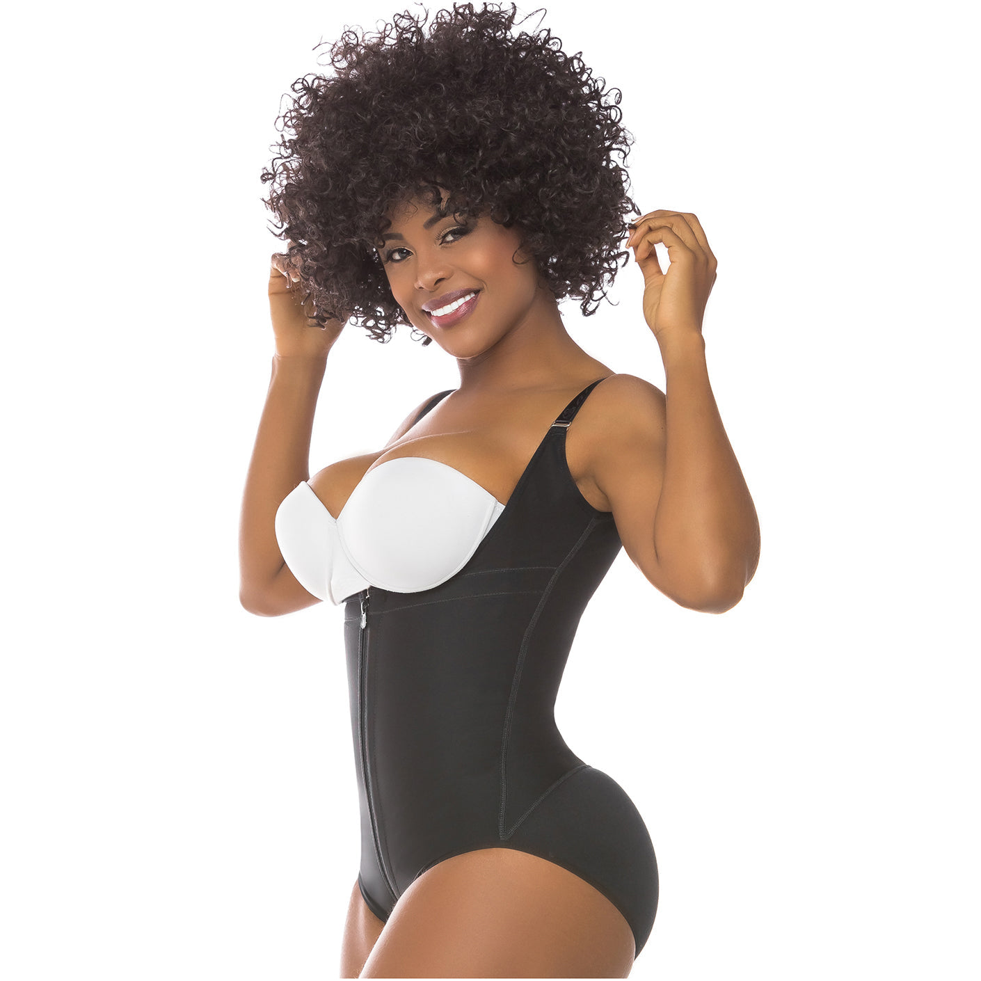 Fajas Salome 0417 | Open Bust Tummy Control Butt Lifter Shapewear for Women | Hiphugger Daily Use Body Shaper | Powernet - Pal Negocio Fajas Salome 0417 | Open Bust Tummy Control Butt Lifter Shapewear for Women | Hiphugger Daily Use Body Shaper | Powernet - Pal Negocio