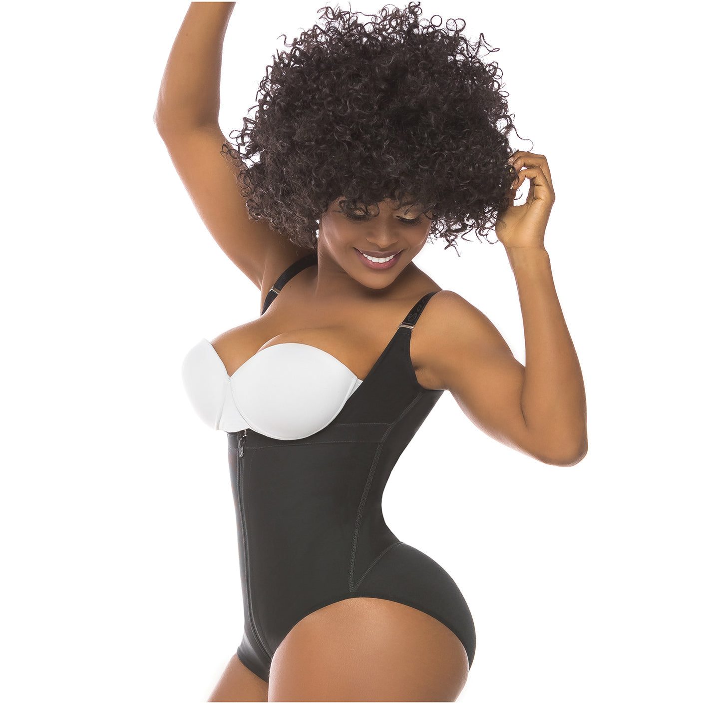 Fajas Salome 0417 | Open Bust Tummy Control Butt Lifter Shapewear for Women | Hiphugger Daily Use Body Shaper | Powernet - Pal Negocio Fajas Salome 0417 | Open Bust Tummy Control Butt Lifter Shapewear for Women | Hiphugger Daily Use Body Shaper | Powernet - Pal Negocio