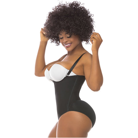 Fajas Salome 0418 | Strapless Butt Lifter Panty Bodysuit | Open-Bust Tummy Control Shapewear for Women | Powernet - Pal Negocio Fajas Salome 0418 | Strapless Butt Lifter Panty Bodysuit | Open-Bust Tummy Control Shapewear for Women | Powernet - Pal Negocio