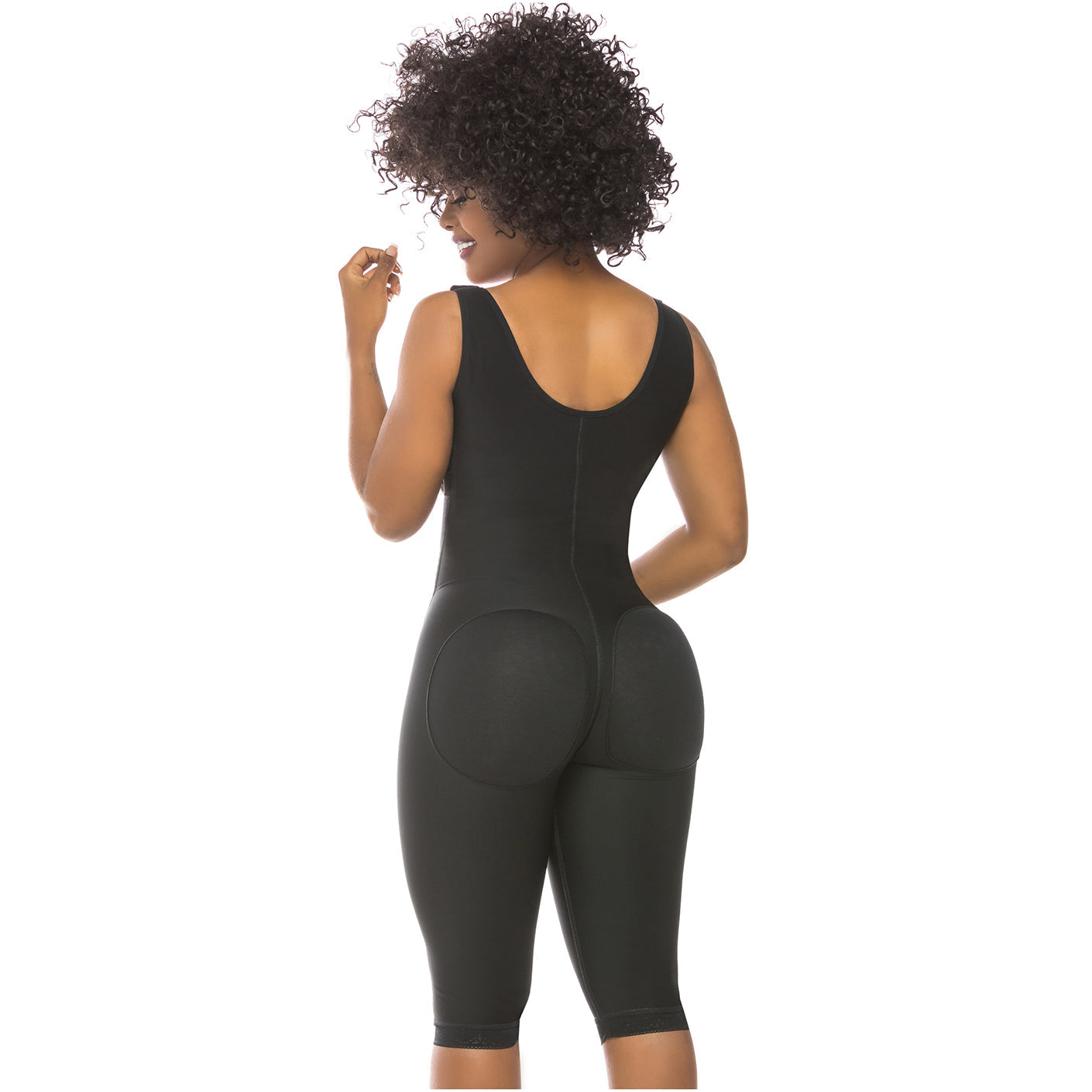 Fajas Salome 0518 | Stage 1 Post Surgery Bodysuit | Knee Length Full Body Shaper for Women | Powernet - Pal Negocio Fajas Salome 0518 | Stage 1 Post Surgery Bodysuit | Knee Length Full Body Shaper for Women | Powernet - Pal Negocio