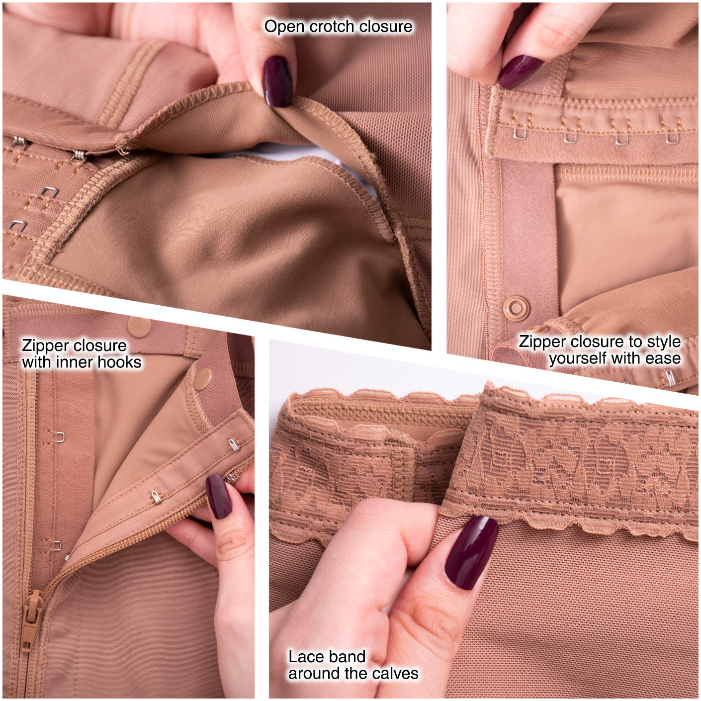 Fajas SONRYSE 010 | Colombian Shapewear Knee Lenght with Built-in bra & High Back | Post Surgery and Postpartum Use - Pal Negocio Fajas SONRYSE 010 | Colombian Shapewear Knee Lenght with Built-in bra & High Back | Post Surgery and Postpartum Use - Pal Negocio