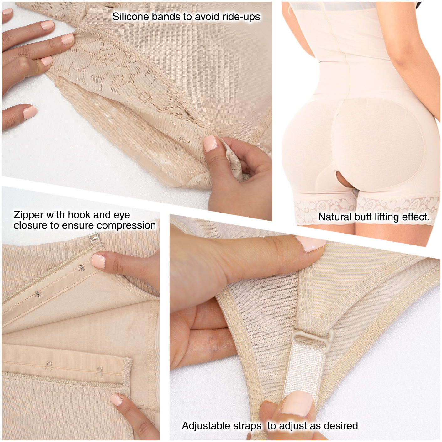 Fajas SONRYSE 096ZF | Colombian Shapewear Bodysuit - Pal Negocio Fajas SONRYSE 096ZF | Colombian Shapewear Bodysuit - Pal Negocio