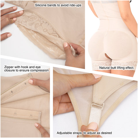 Fajas SONRYSE 096ZF | Colombian Shapewear Bodysuit - Pal Negocio Fajas SONRYSE 096ZF | Colombian Shapewear Bodysuit - Pal Negocio