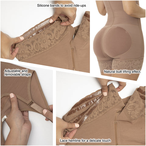 Fajas SONRYSE 096ZF | Colombian Shapewear Bodysuit - Pal Negocio Fajas SONRYSE 096ZF | Colombian Shapewear Bodysuit - Pal Negocio