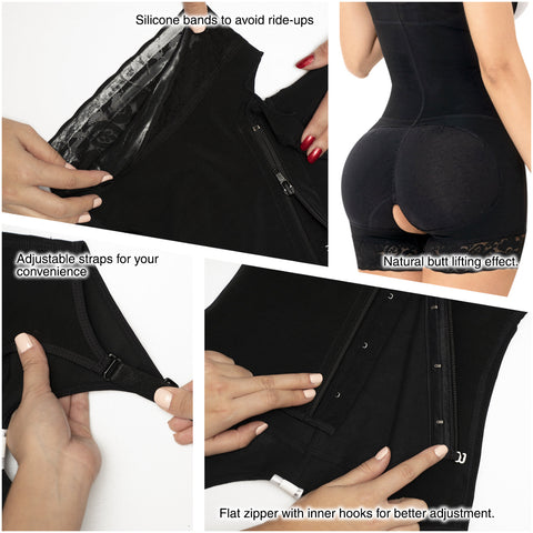 Fajas SONRYSE 096ZF | Colombian Shapewear Bodysuit - Pal Negocio Fajas SONRYSE 096ZF | Colombian Shapewear Bodysuit - Pal Negocio