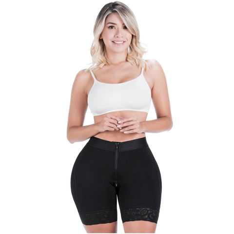 SONRYSE - 070Z - COLOMBIAN SHAPEWEAR CONTROL BUM LIFT SHORTS | DAILY USE | POWERNET