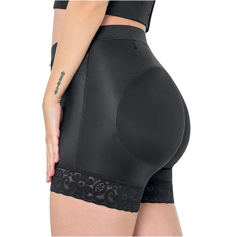 MARIAE - SBN0130 - High-Waisted Colombian Shapewear Shorts for Women Butt Lift Triconet