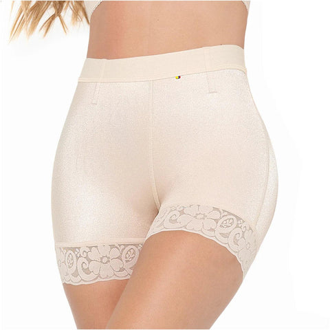 MARIAE - SBN0130 - High-Waisted Colombian Shapewear Shorts for Women Butt Lift Triconet