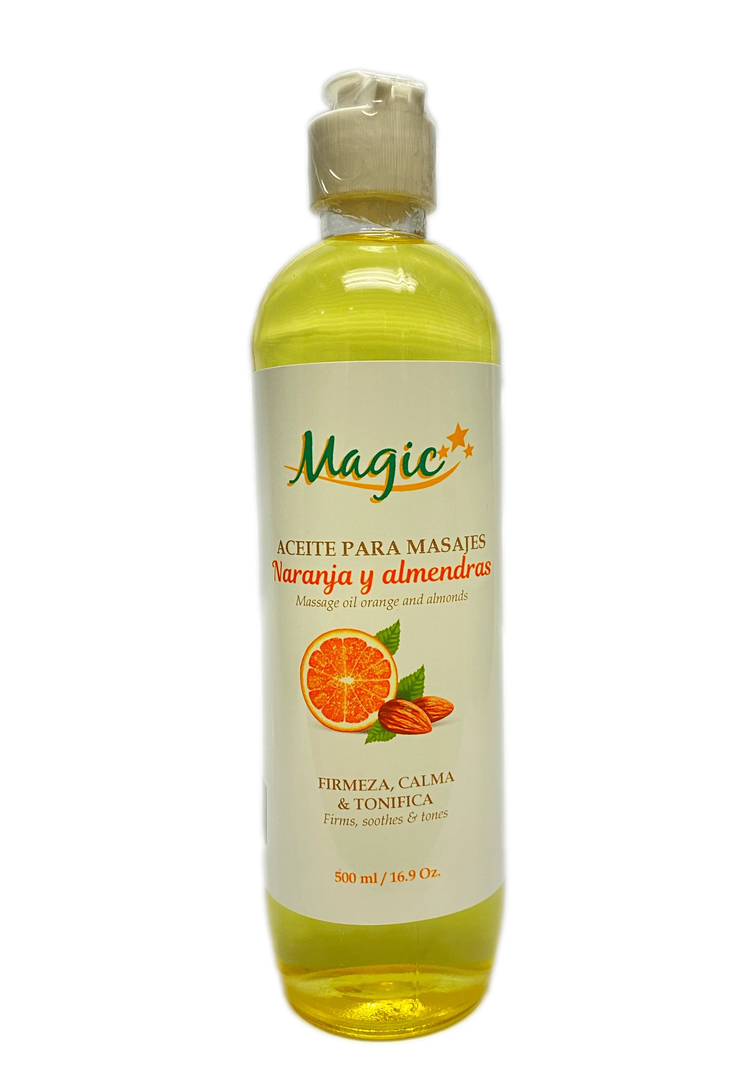 Massage Oil Magic - Orange & Almonds 16.9 onz