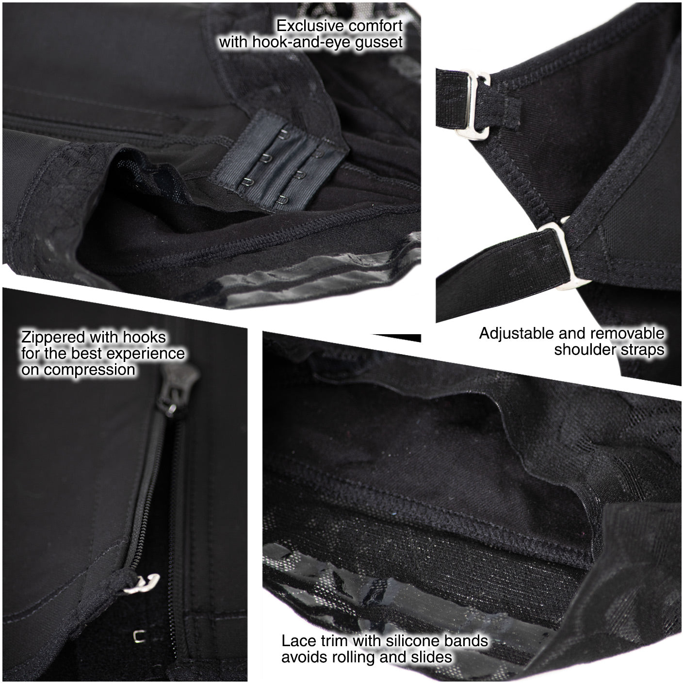 Faja Salome Powernet Vest removable straps 0313 - Salome Colombian Fajas  Molding Shapewear - Productos de Colombia.com