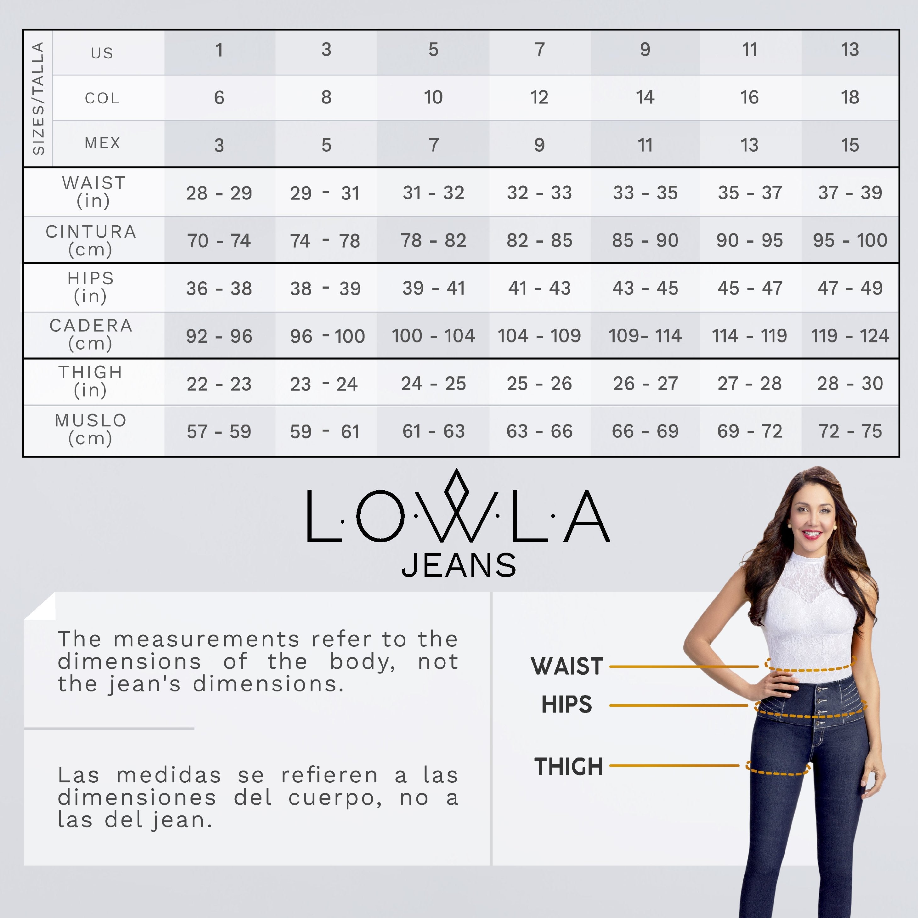 Lowla 248868 | Butt Liftin Colombian Jeans for Women - Pal Negocio